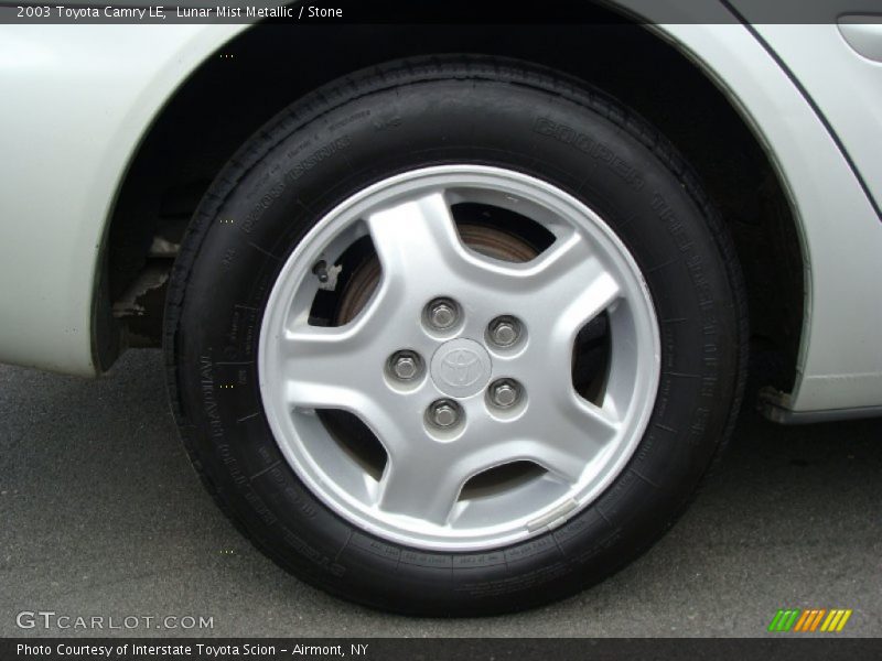 Lunar Mist Metallic / Stone 2003 Toyota Camry LE