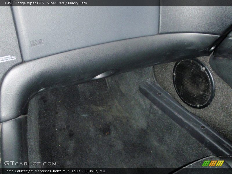 Viper Red / Black/Black 1998 Dodge Viper GTS