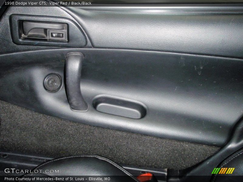 Viper Red / Black/Black 1998 Dodge Viper GTS