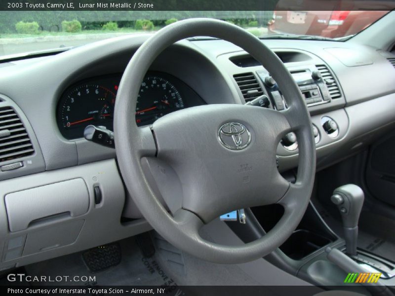 Lunar Mist Metallic / Stone 2003 Toyota Camry LE