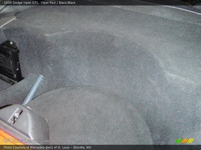 Viper Red / Black/Black 1998 Dodge Viper GTS