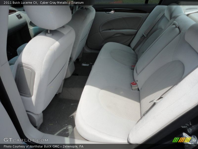 Cyber Gray Metallic / Titanium 2011 Buick Lucerne CX