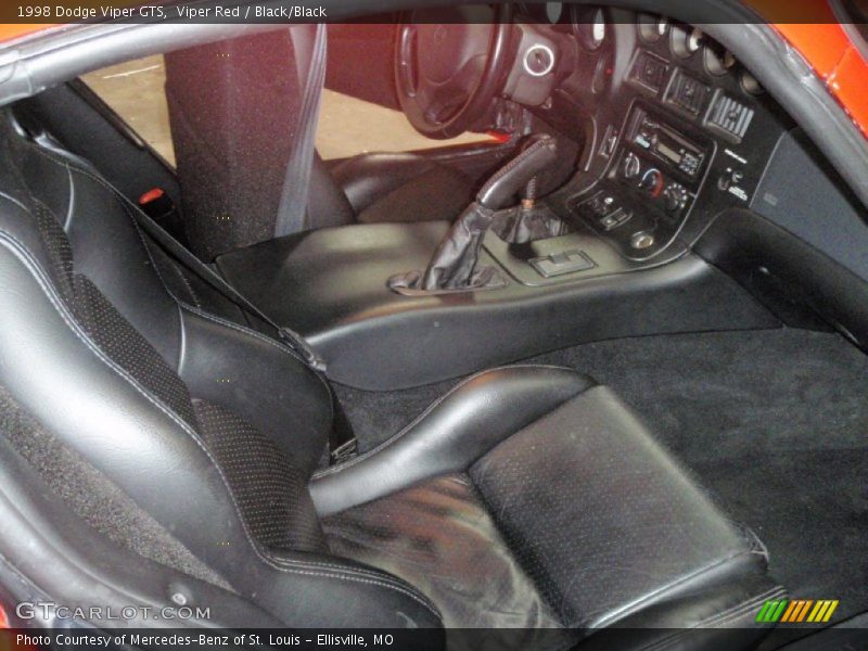 Viper Red / Black/Black 1998 Dodge Viper GTS