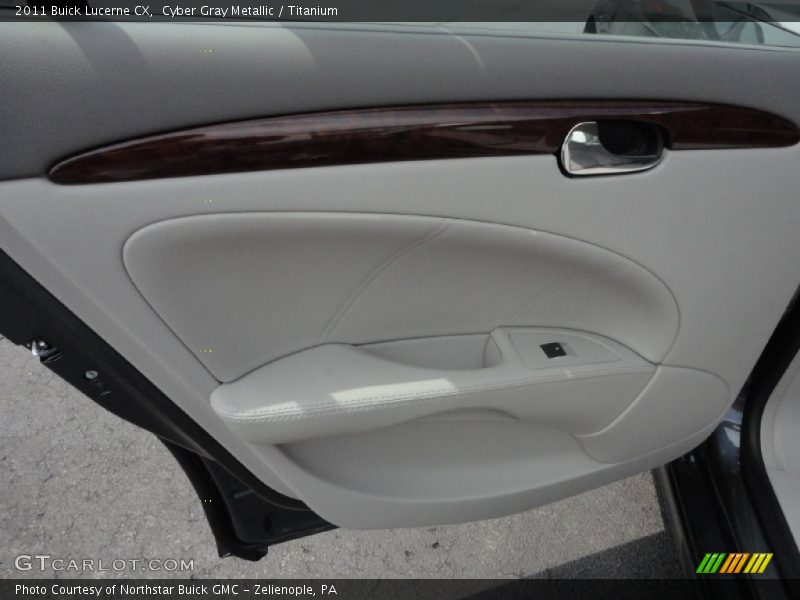Cyber Gray Metallic / Titanium 2011 Buick Lucerne CX