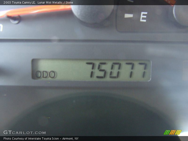 Lunar Mist Metallic / Stone 2003 Toyota Camry LE