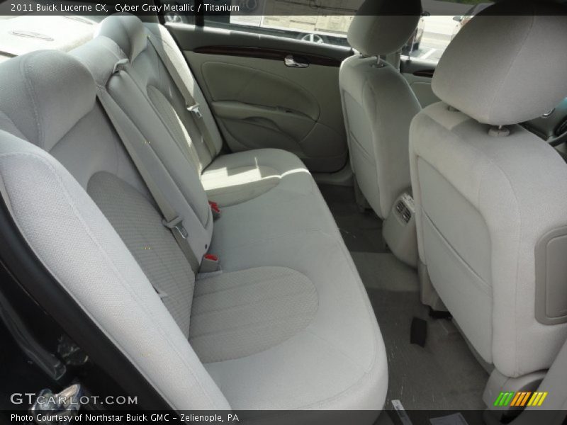 Cyber Gray Metallic / Titanium 2011 Buick Lucerne CX