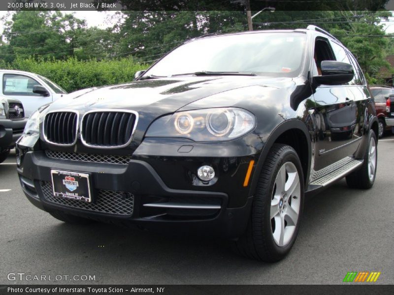 Jet Black / Black 2008 BMW X5 3.0si