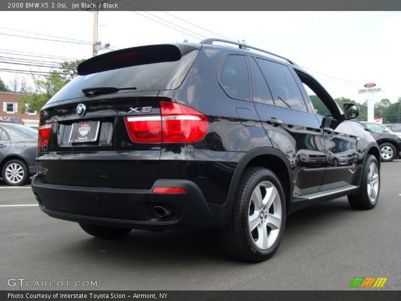 Jet Black / Black 2008 BMW X5 3.0si