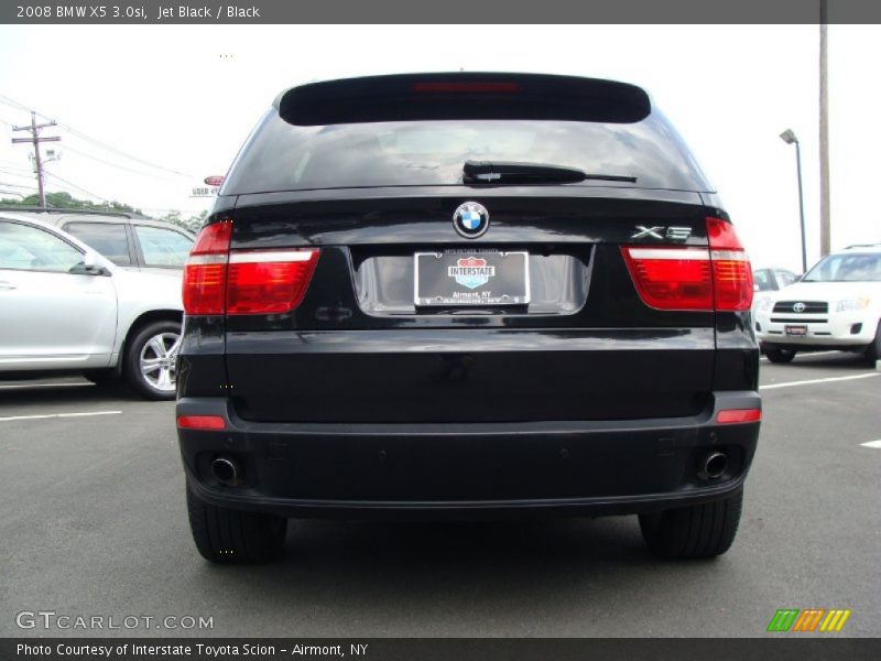 Jet Black / Black 2008 BMW X5 3.0si