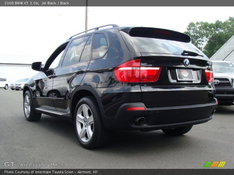 Jet Black / Black 2008 BMW X5 3.0si