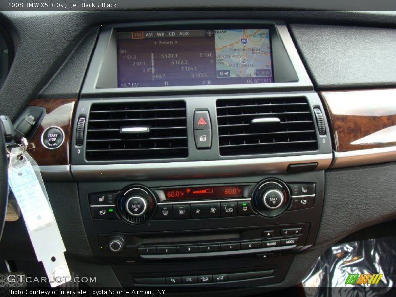 Jet Black / Black 2008 BMW X5 3.0si