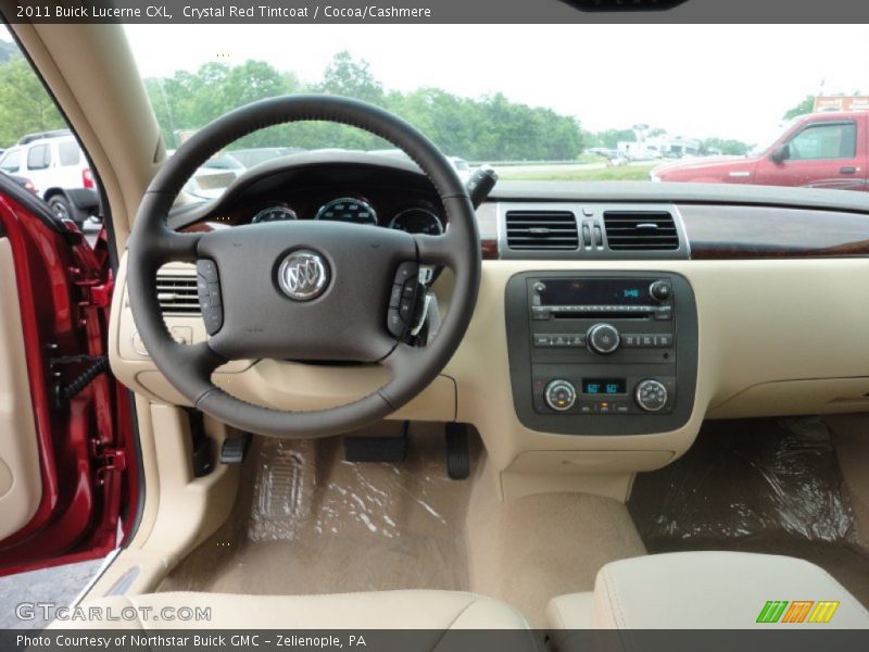 Dashboard of 2011 Lucerne CXL