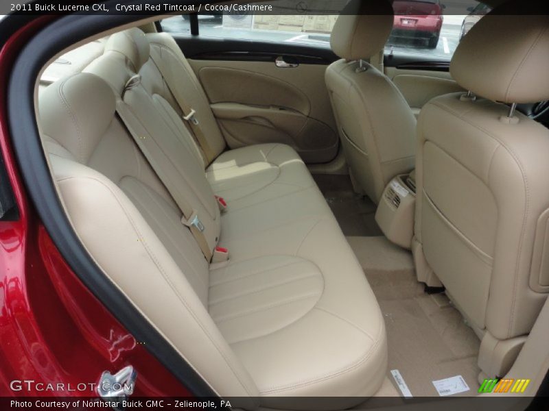  2011 Lucerne CXL Cocoa/Cashmere Interior