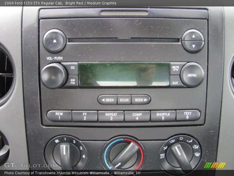 Bright Red / Medium Graphite 2004 Ford F150 STX Regular Cab