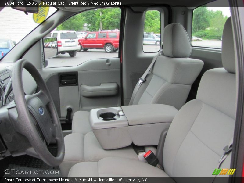 Bright Red / Medium Graphite 2004 Ford F150 STX Regular Cab