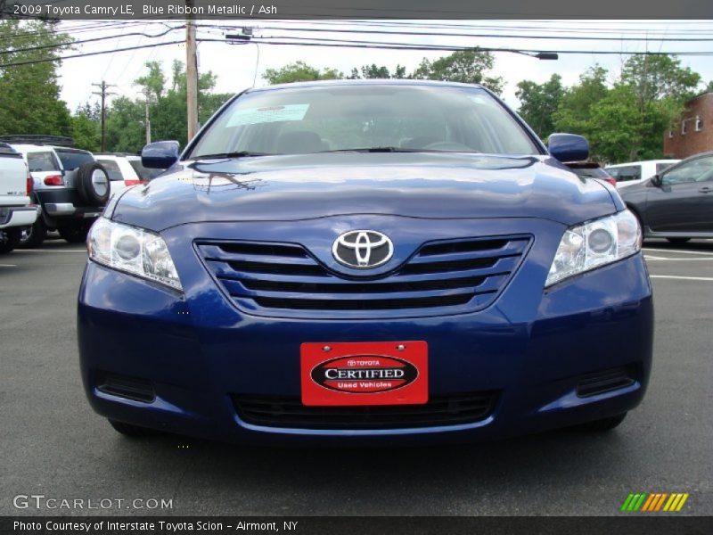 Blue Ribbon Metallic / Ash 2009 Toyota Camry LE