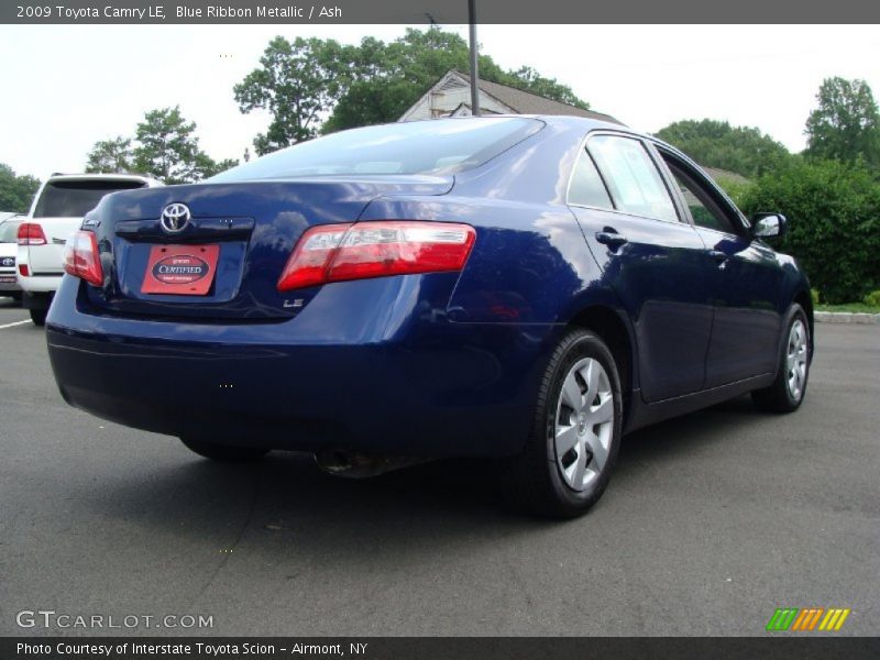 Blue Ribbon Metallic / Ash 2009 Toyota Camry LE