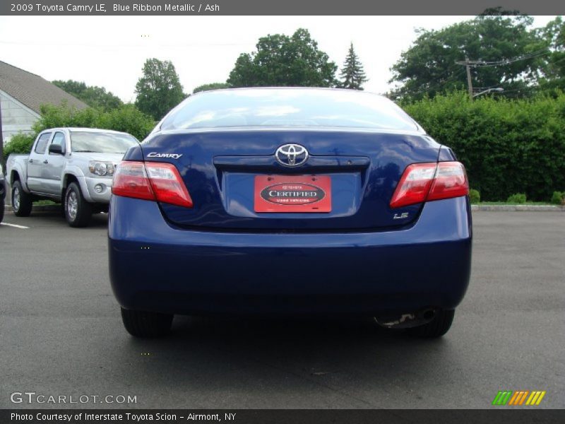 Blue Ribbon Metallic / Ash 2009 Toyota Camry LE