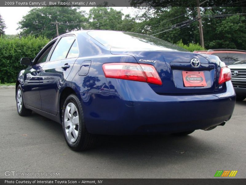 Blue Ribbon Metallic / Ash 2009 Toyota Camry LE