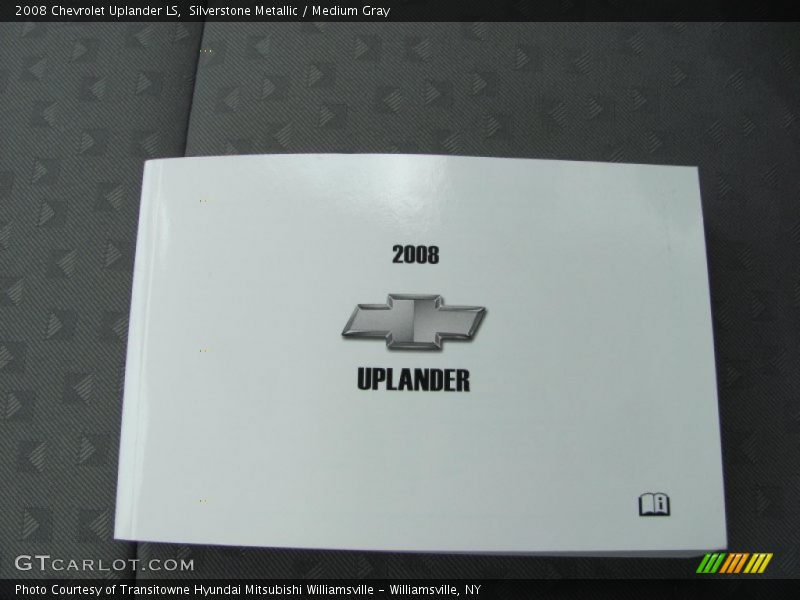 Silverstone Metallic / Medium Gray 2008 Chevrolet Uplander LS
