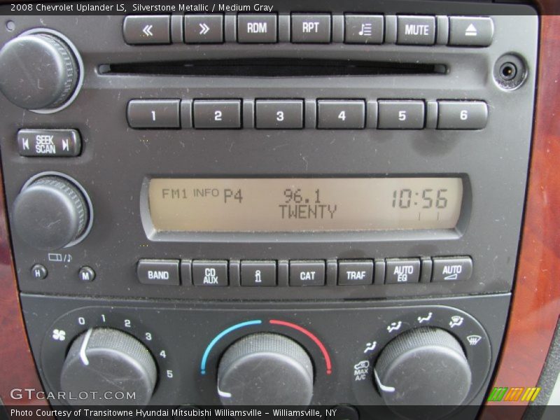 Silverstone Metallic / Medium Gray 2008 Chevrolet Uplander LS