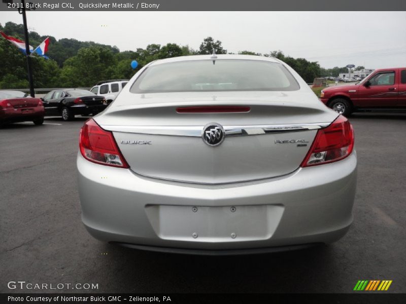 Quicksilver Metallic / Ebony 2011 Buick Regal CXL