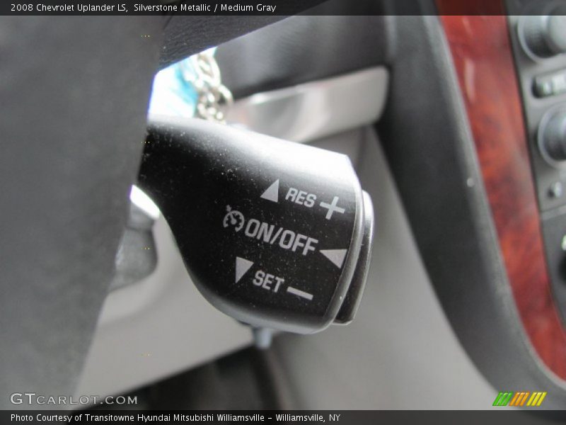 Silverstone Metallic / Medium Gray 2008 Chevrolet Uplander LS