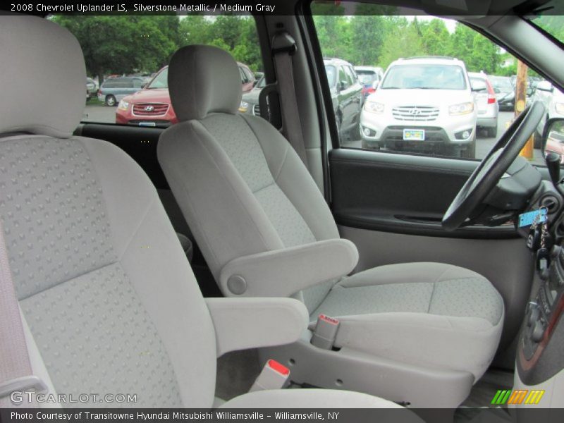 Silverstone Metallic / Medium Gray 2008 Chevrolet Uplander LS