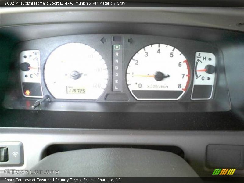 Munich Silver Metallic / Gray 2002 Mitsubishi Montero Sport LS 4x4