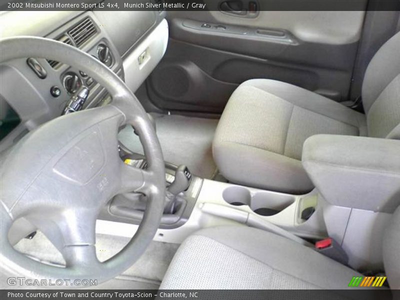 Munich Silver Metallic / Gray 2002 Mitsubishi Montero Sport LS 4x4