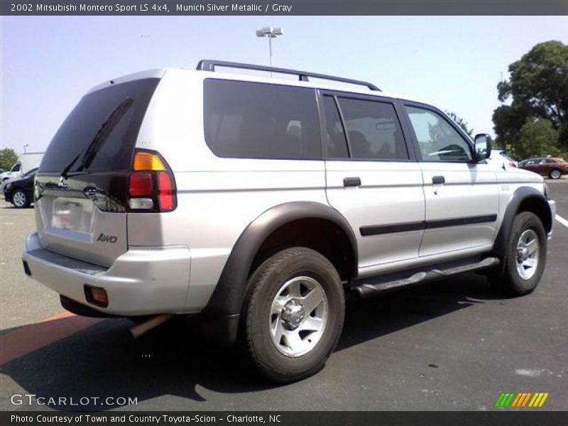 Munich Silver Metallic / Gray 2002 Mitsubishi Montero Sport LS 4x4