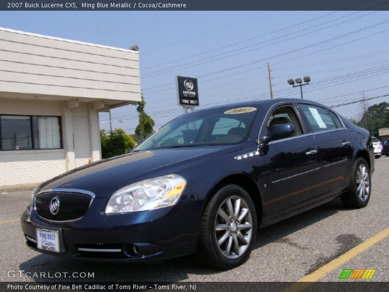 Ming Blue Metallic / Cocoa/Cashmere 2007 Buick Lucerne CXS