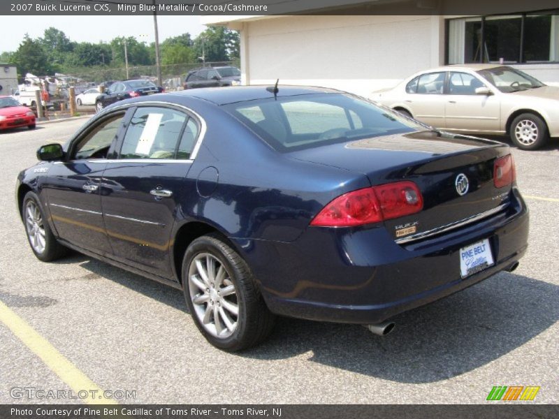 Ming Blue Metallic / Cocoa/Cashmere 2007 Buick Lucerne CXS