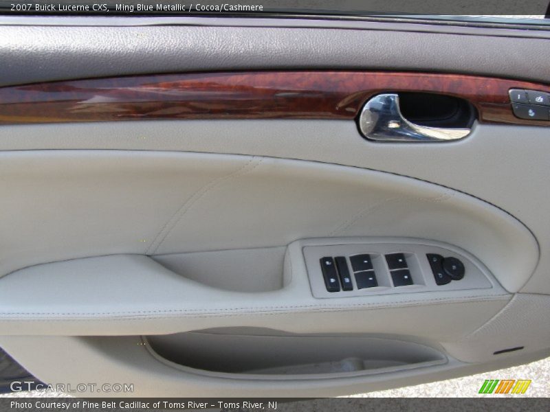 Ming Blue Metallic / Cocoa/Cashmere 2007 Buick Lucerne CXS