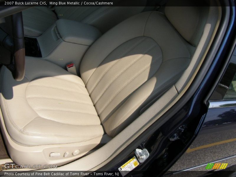 Ming Blue Metallic / Cocoa/Cashmere 2007 Buick Lucerne CXS