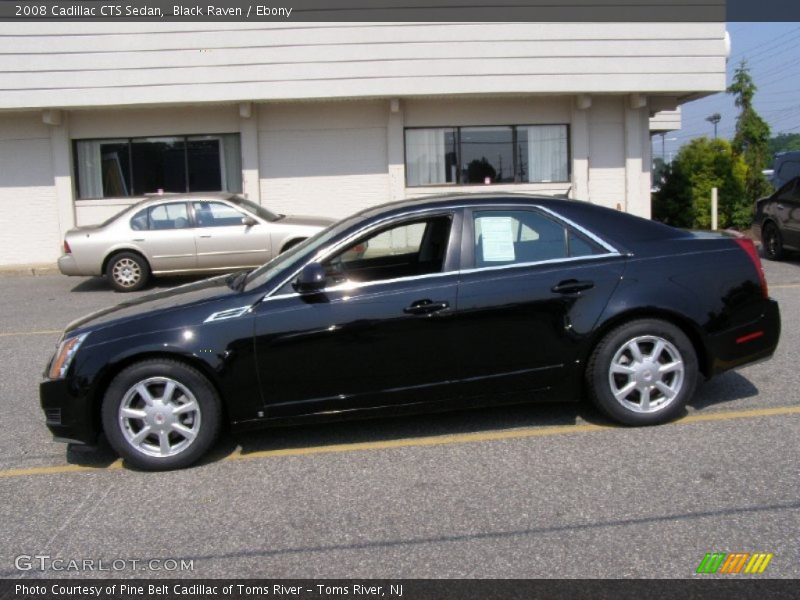 Black Raven / Ebony 2008 Cadillac CTS Sedan