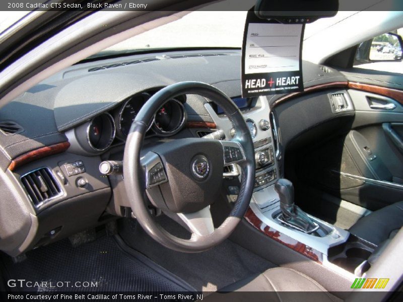Black Raven / Ebony 2008 Cadillac CTS Sedan