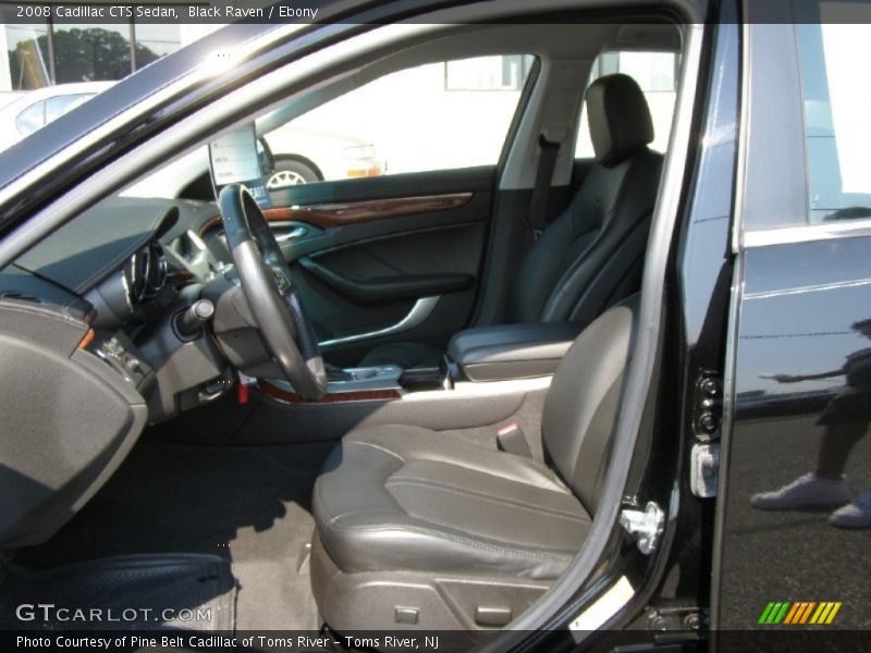 Black Raven / Ebony 2008 Cadillac CTS Sedan
