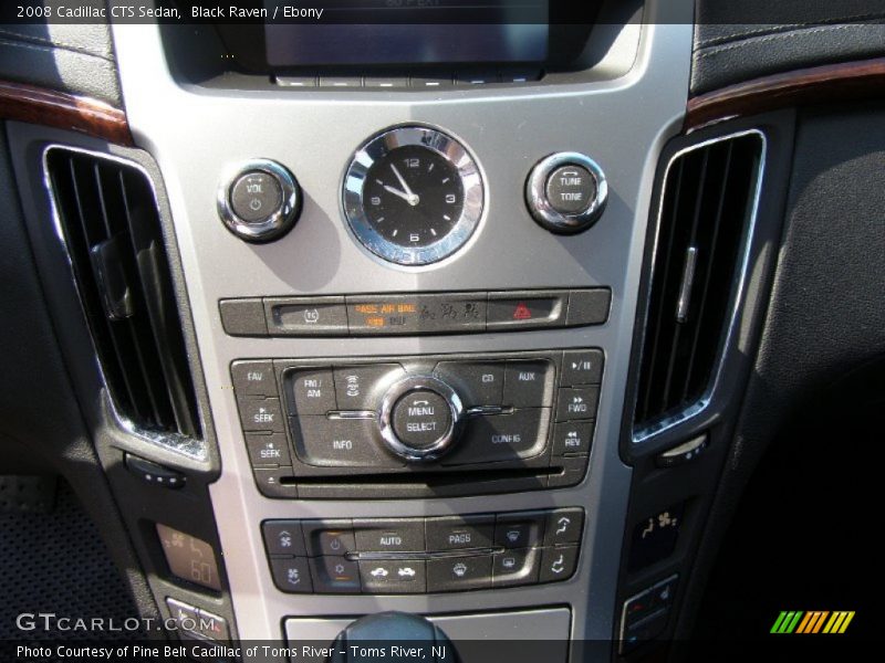 Black Raven / Ebony 2008 Cadillac CTS Sedan
