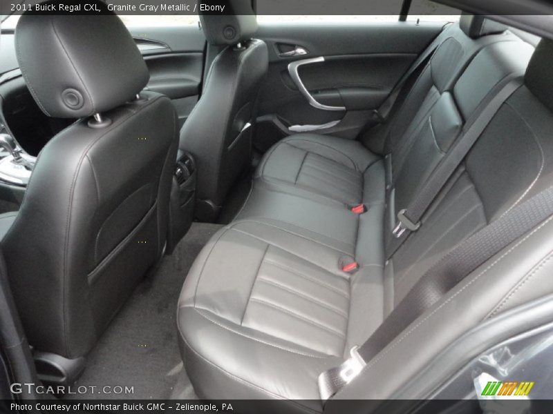 Granite Gray Metallic / Ebony 2011 Buick Regal CXL