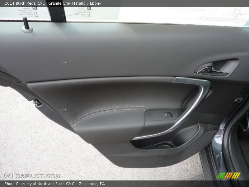 Granite Gray Metallic / Ebony 2011 Buick Regal CXL
