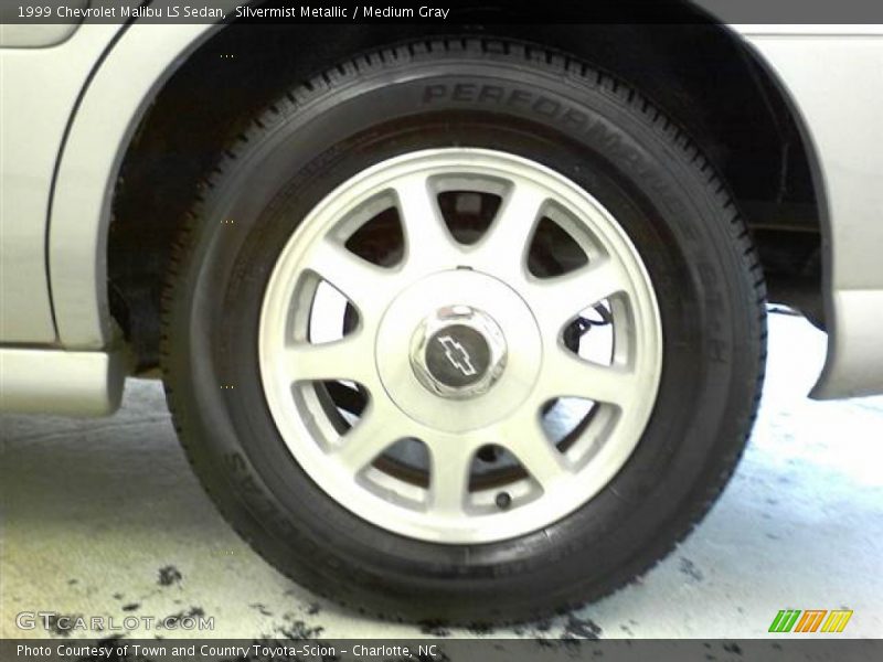 Silvermist Metallic / Medium Gray 1999 Chevrolet Malibu LS Sedan