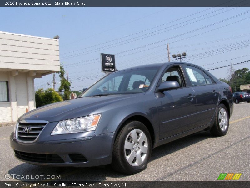 Slate Blue / Gray 2010 Hyundai Sonata GLS