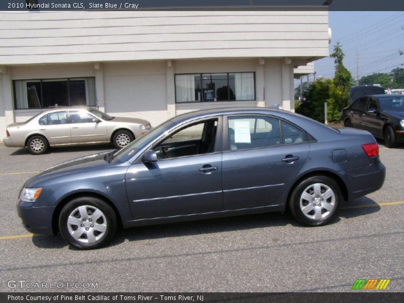 Slate Blue / Gray 2010 Hyundai Sonata GLS