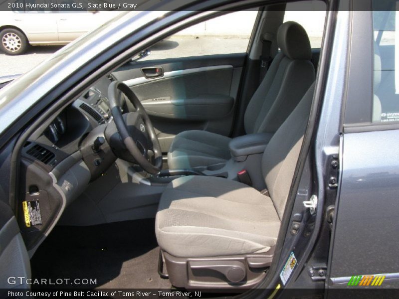 Slate Blue / Gray 2010 Hyundai Sonata GLS