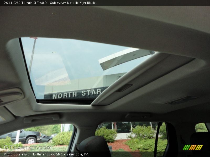 Quicksilver Metallic / Jet Black 2011 GMC Terrain SLE AWD