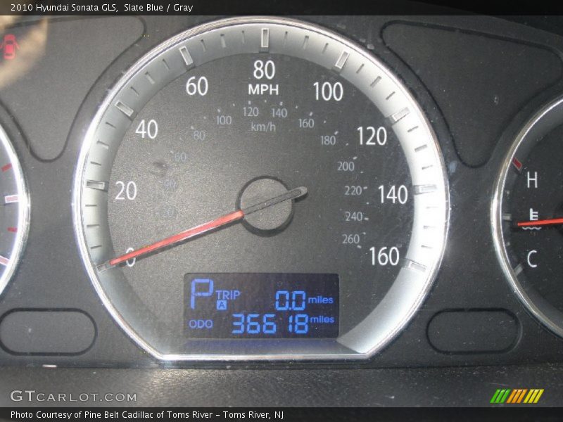 Slate Blue / Gray 2010 Hyundai Sonata GLS