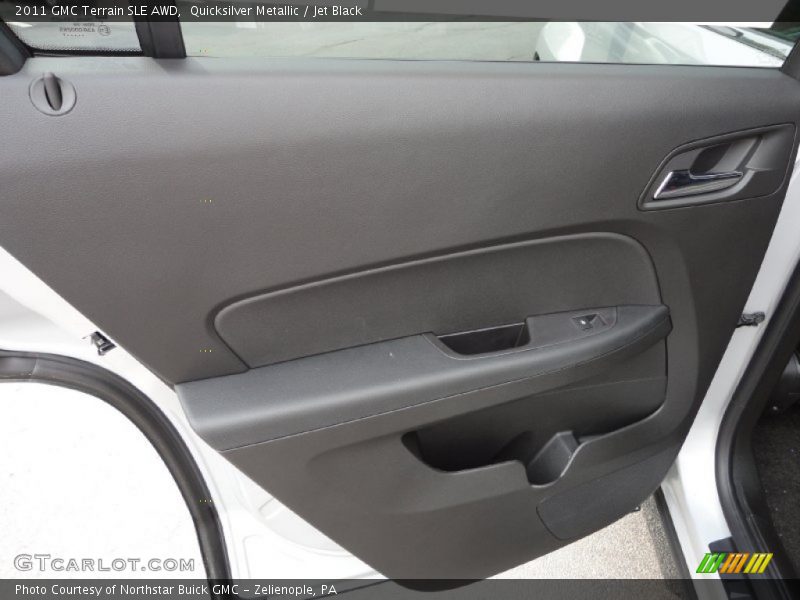 Quicksilver Metallic / Jet Black 2011 GMC Terrain SLE AWD