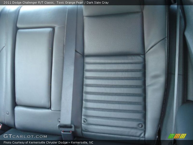 Toxic Orange Pearl / Dark Slate Gray 2011 Dodge Challenger R/T Classic