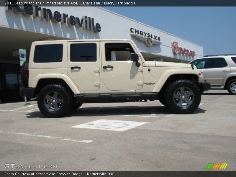 Sahara Tan / Black/Dark Saddle 2011 Jeep Wrangler Unlimited Mojave 4x4